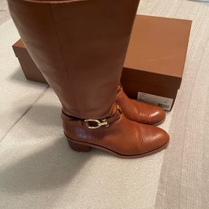 Coach Carolina Calf  womens 9.5 Saddle color